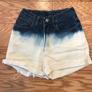 Vintage Ombré Mom Short